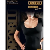 Oroblu Shirt DolceVita Short Sleeve, Round Neck